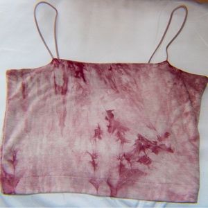 American eagle Tye Die cropped tank top